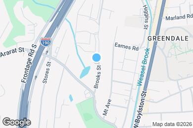 Map image of the property - 113 Brooks St