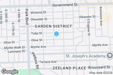 Map image of the property - 2221 Olive St