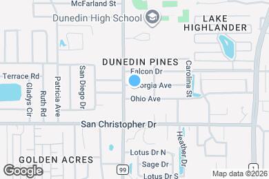 Map image of the property - 1305 Georgia Ave