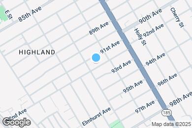 Map image of the property - 1225 92nd Ave