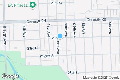Map image of the property - 2307 S 11th Ave