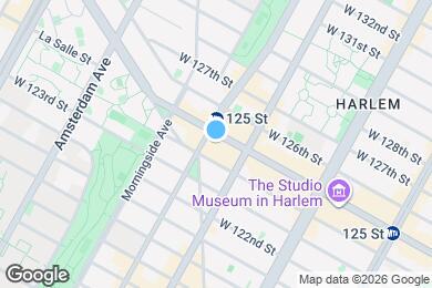 Map image of the property - 324 W 125th St