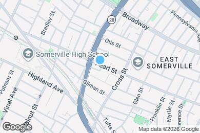 Map image of the property - 166 Pearl St