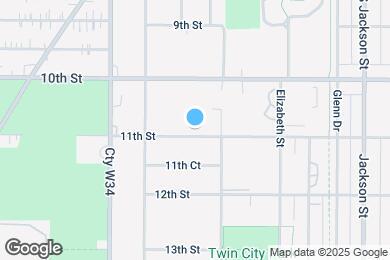 Map image of the property - 1624 11th St
