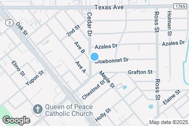 Map image of the property - 619 Bluebonnet Dr