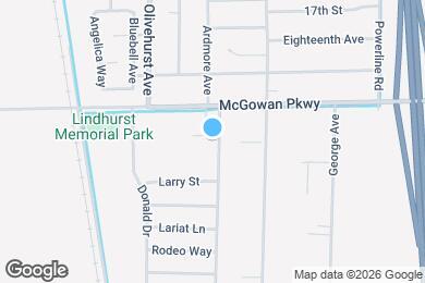 Map image of the property - 4212 Deaton Dr