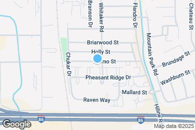 Map image of the property - 498 Pheasant Ridge Dr