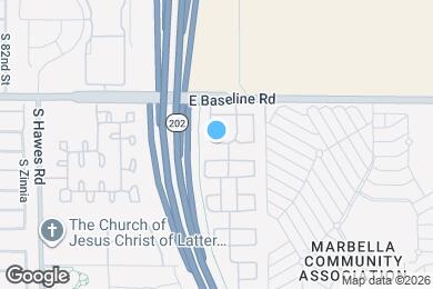 Map image of the property - 8717 E Kiva Ave