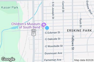 Map image of the property - 111 E Eckman St