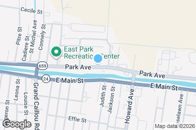 Map image of the property - 8627 E Park Ave