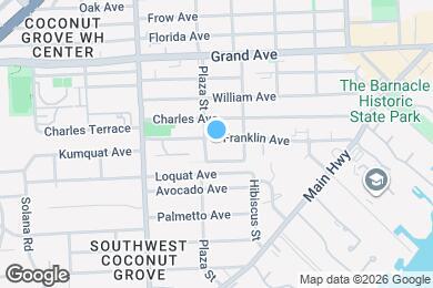 Map image of the property - 3586 Franklin Ave