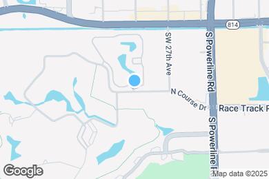 Map image of the property - 2833 N Course Dr