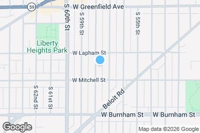 Map image of the property - 1634 S 58th St