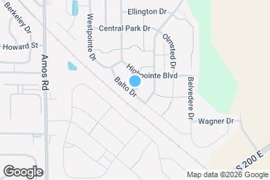 Map image of the property - 936 Balto Dr