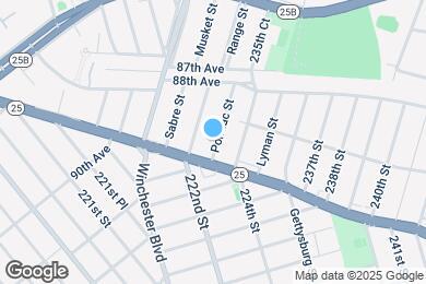Map image of the property - 89-32 Pontiac St