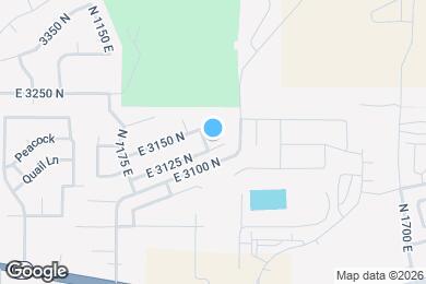 Map image of the property - 3128 N 1325 E