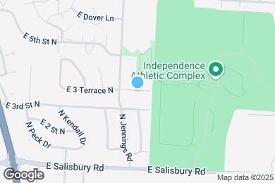 Map image of the property - 17013 E 3 Terrace N