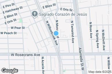 Map image of the property - 1402 N Willowbrook Ave