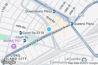 Map image of the property - 27-01 Jackson Ave