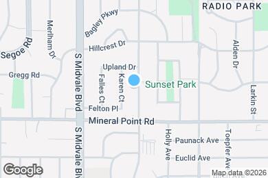 Map image of the property - 306 S Owen Dr