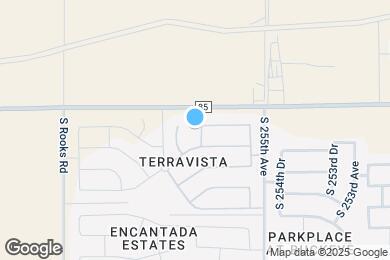 Map image of the property - 8492 S 256th Dr