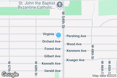 Map image of the property - 5414 Orchard Ave