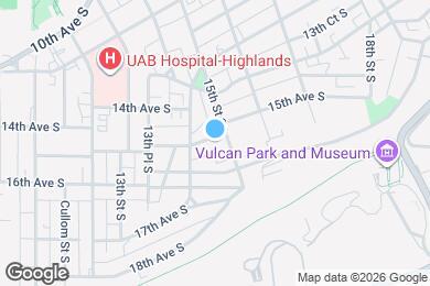 Map image of the property - 1431 15th Ave S