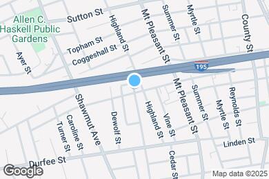 Map image of the property - 71 Mount Vernon St