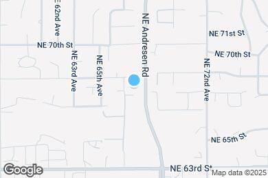 Map image of the property - 6610 NE 67th Cir