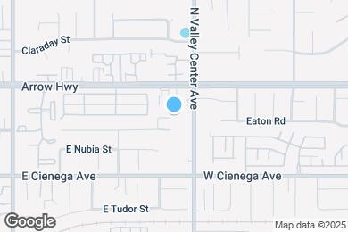 Map image of the property - 21363 E Calora St
