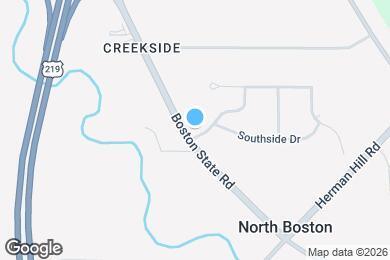 Map image of the property - 7127 Boston State Rd
