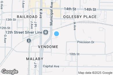 Map image of the property - 1203 12th St