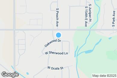 Map image of the property - 1206 Oakwood Dr