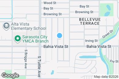 Map image of the property - 1111 Pattison Ave