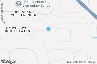 Map image of the property - 1025 Twisting Ridge Terrace