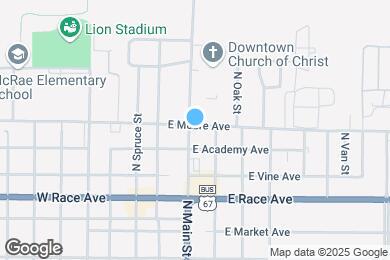 Map image of the property - 612 N Main St