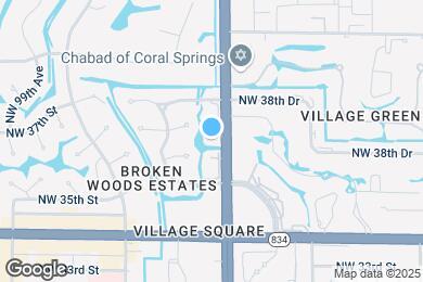Map image of the property - 3538 N University Dr