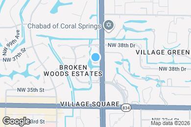 Map image of the property - 3662 N University Dr