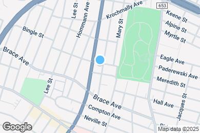 Map image of the property - 537 Harrington St