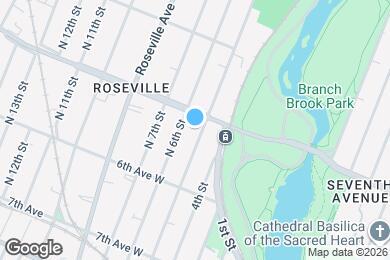 Map image of the property - 304 N 5th St