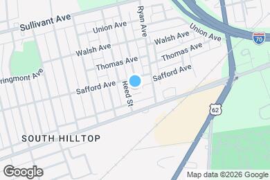 Map image of the property - 1644 Elmer St