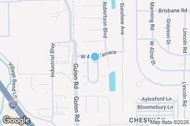 Map image of the property - 4132 Luxembourg Cir E