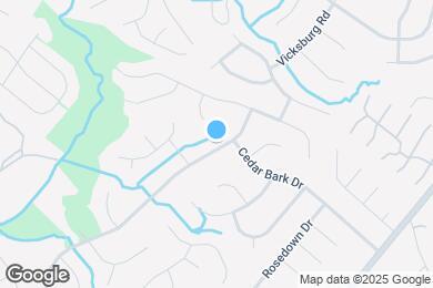 Map image of the property - 8808 Clifton Meadow Dr