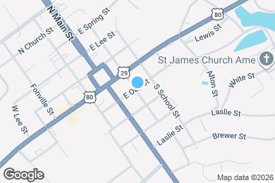 Map image of the property - 202 S Maple St
