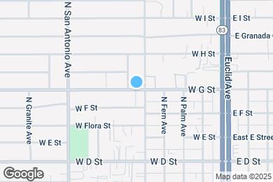 Map image of the property - 513 W G St