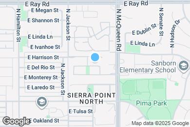 Map image of the property - 906 E Del Rio St