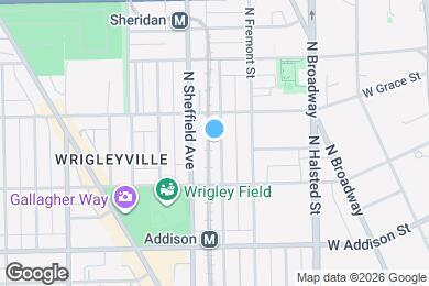 Map image of the property - 3740 N Wilton Ave