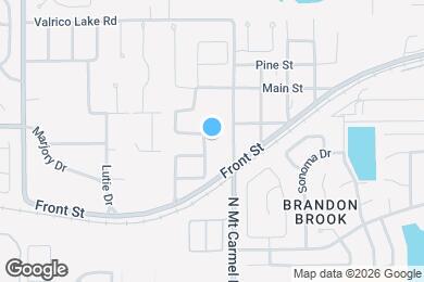 Map image of the property - 427 Dunaway Dr