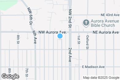 Map image of the property - 4124 3rd St