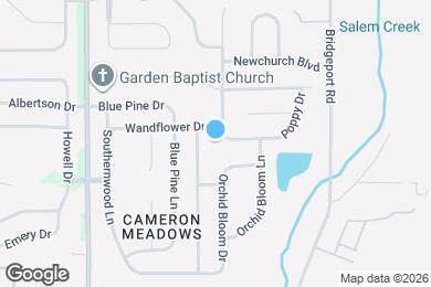 Map image of the property - 1840 Blackmore Dr